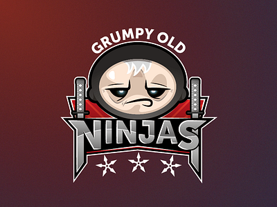 Grumoy old Nonjas 2d art branding character character design counter strike cs:go design esport esportlogo gaming illustration illustrator logo logo design logodesign logotype mascot vector