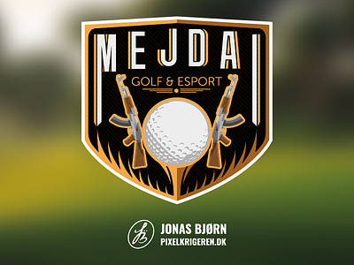 Mejdal | golf & esport counter strike cs:go esport esportlogo esports gaming gaming logo gaminglogo logo logo design logodesign logos logotype typography