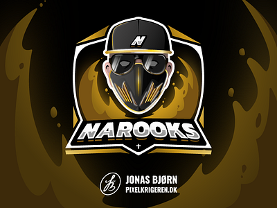 Narooks branding character character design counter strike cs:go design esport esportlogo esports gaming gaming logo illustration illustrator logo logo design logodesign logotype twitch typography vector