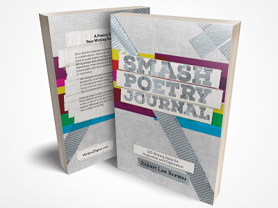 Smash Poetry Journal book cover design cover design design graphic design illustraion layout design typography