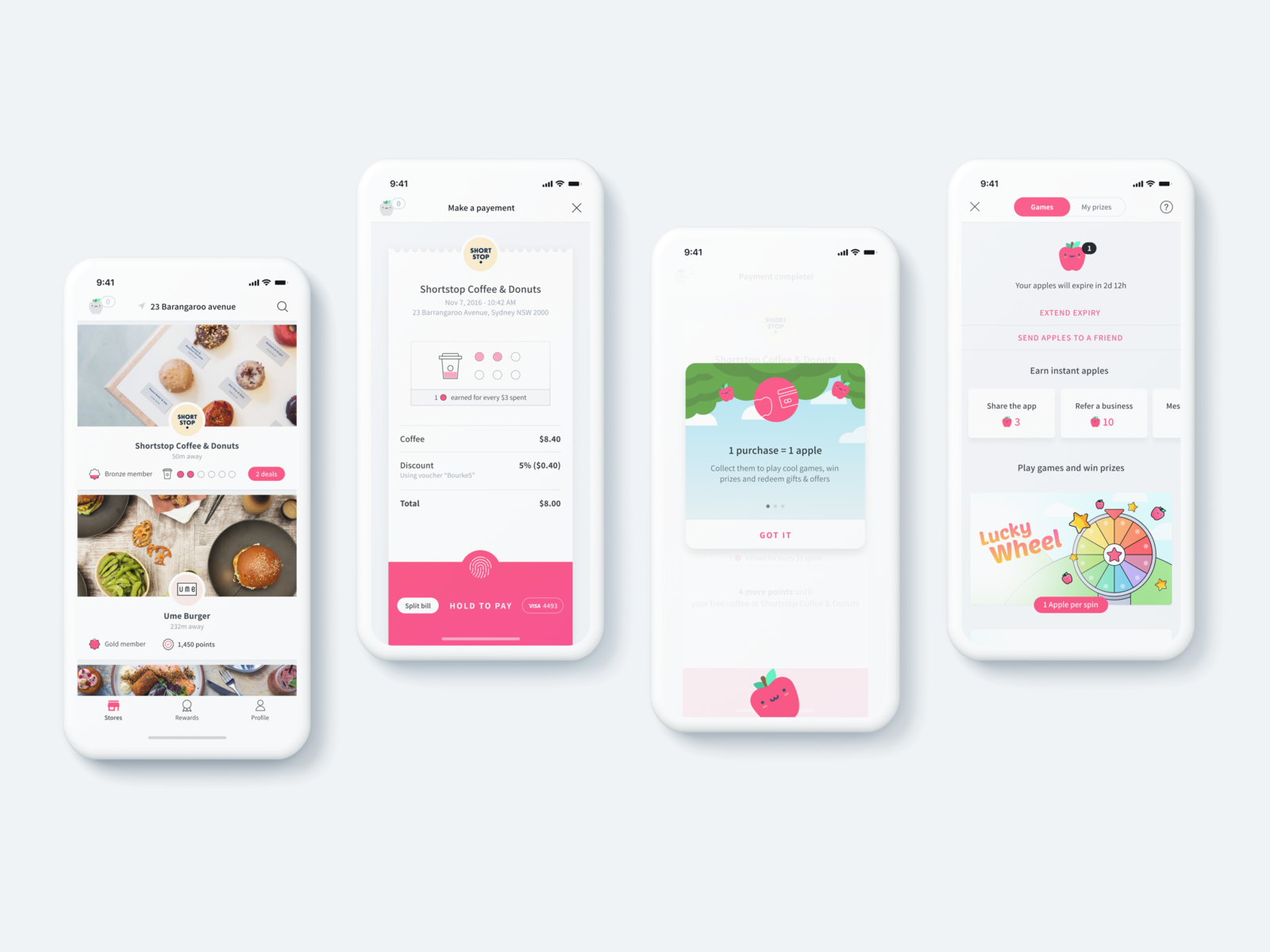 Gamified Mobile Payments App by Sam Nissinen on Dribbble