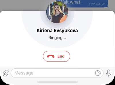 Telegram voice calls animation app interaction protopie5.0 ui ux voice call