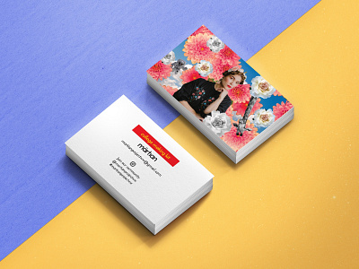 Personal project business cards branding business card business card design business card mockup collage design graphic design illustration