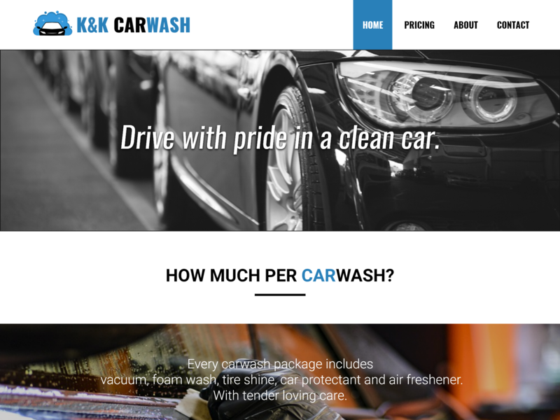 Download Carwash Mockup By Jeff Cadampog On Dribbble PSD Mockup Templates