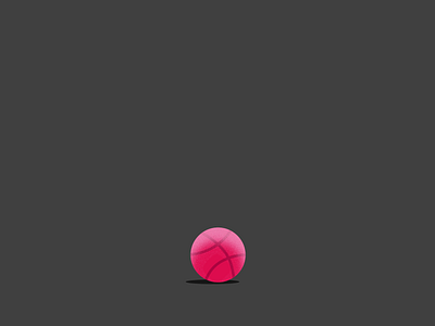 Loading Animation animation basketball bounce dribbble dribbble logo illustation loading animation loading screen stretching uidesign vector artwork