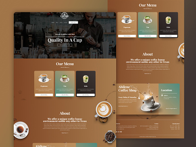 Coffee Shop Website Design ashiqurrahman ashiqurtech coffeeshopwebsite coffeeshopwebsitedesign webdesign webdesigner webdesignportfolio webdeveloper