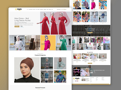 Clothing Store Website Design