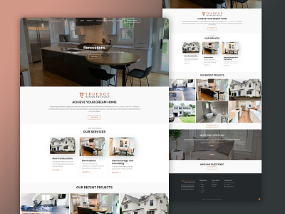 Interior Company Website Design