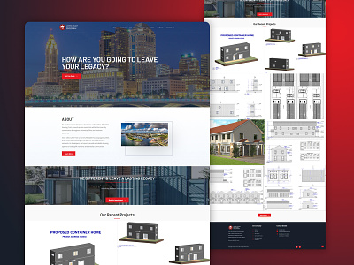 Estate Company Website Design