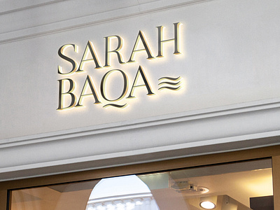 "Sarah baqa" brand logo