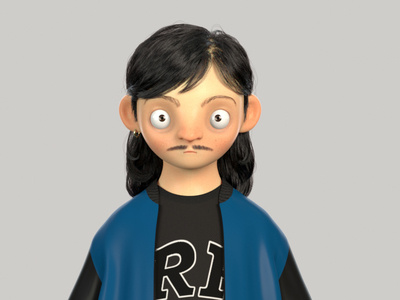 Nikita Render 3d animation arnoldrender character maya ncloth render