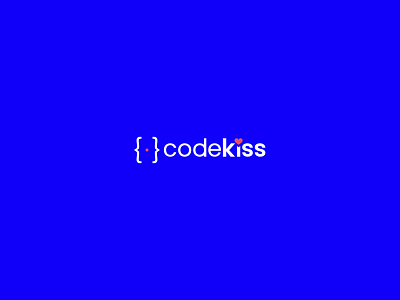 codekiss logo brand branding clean coding logo logodesign logotype minimal