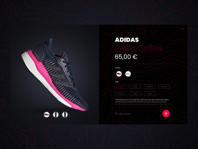 Running Shoes - Modal clean design modal modal window popup product ui ux web webdesign website