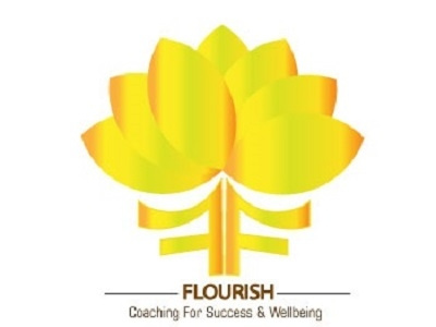 Flourish branding design illustration logo vector