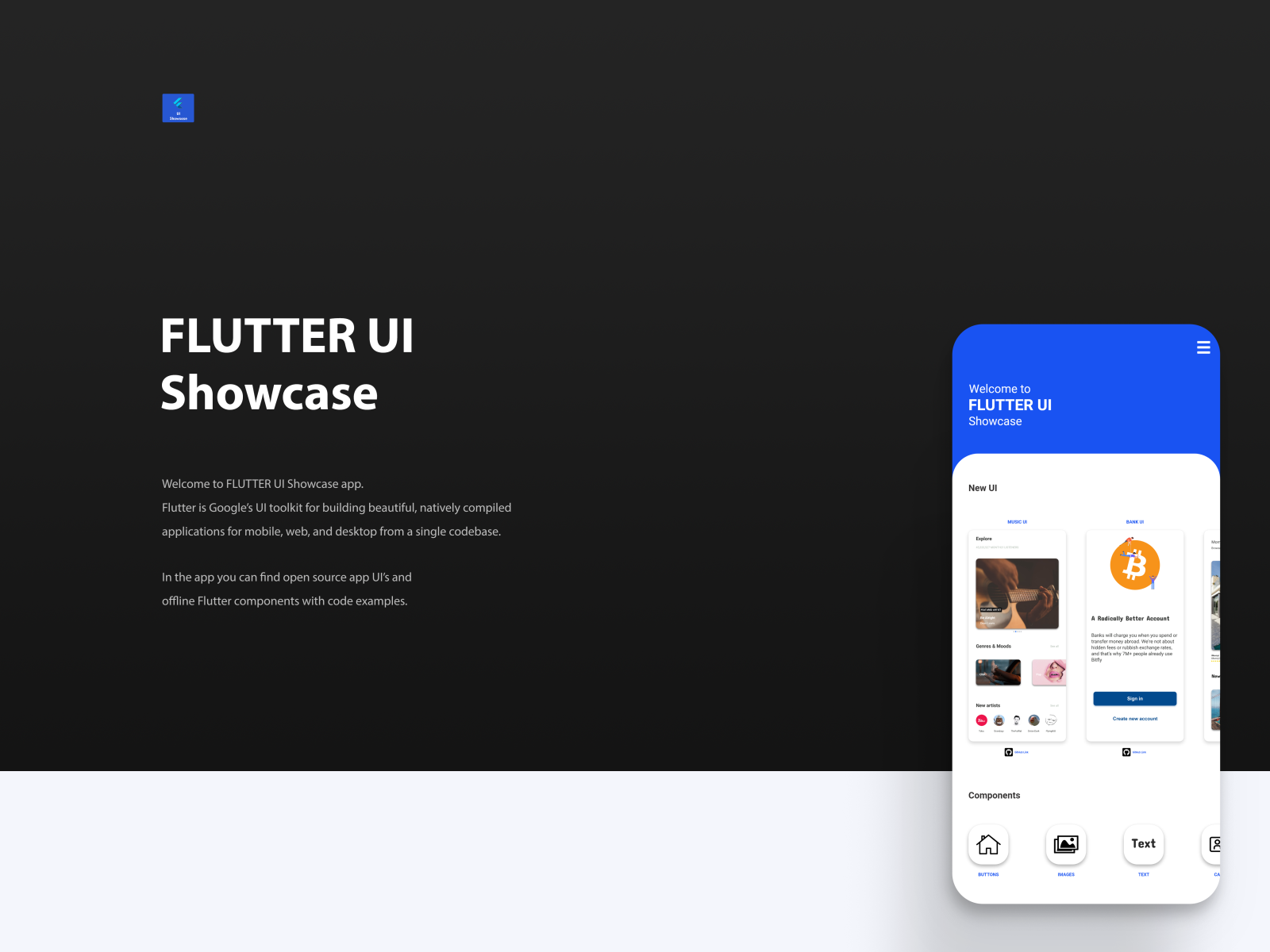 FLUTTER UI Showcase by Kasiits on Dribbble