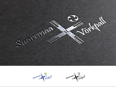 Saaremaa Võrkpall branding design logo
