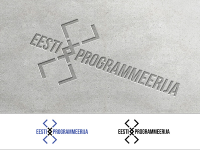 Logo for Eesti Programmeerija branding design logo