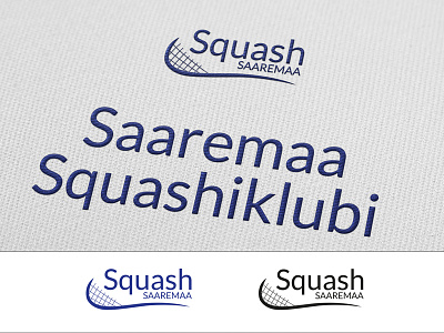 Logo for local Squash club Saaremaa Squashiklubi