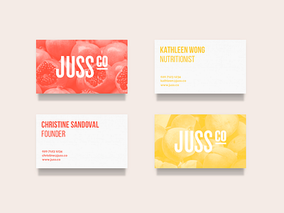 Juss Co - Business Cards