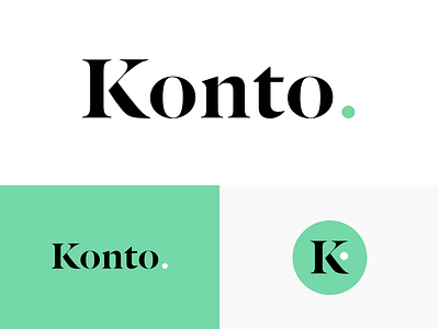 Konto - Brand agency brand brand guidelines branding branding design crypto cryptocurrency design finance fintech identity identity design logo logotype mark studio