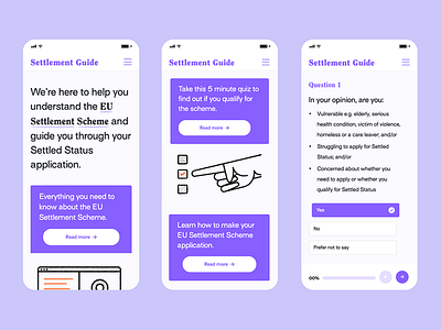 Settlement Guide - Web App