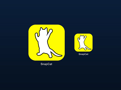 Snapcat app app icon game icon ui