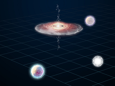 Black Hole App - Design Studies app game design game play space ui