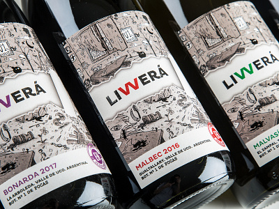 LIVVERÁ Wine Label