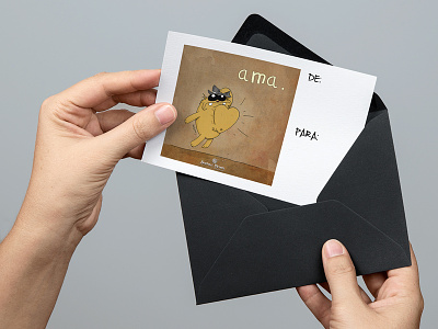 Illustration for greeting cards cartoon greeting card illustration