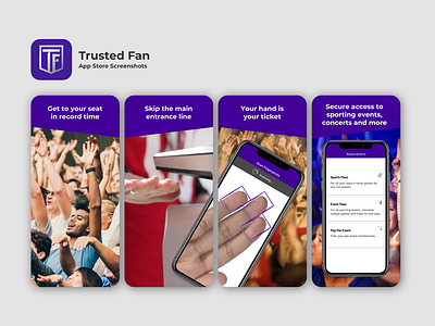 Trusted Fan - App Store Screens