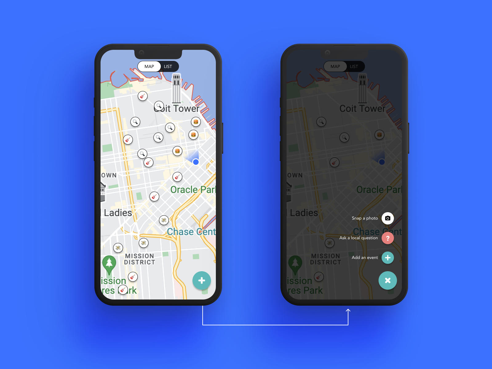 Maply | Adding to the map by Jeff Orr on Dribbble