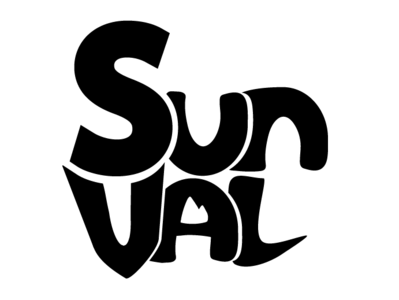 SUN VAL 1/3 brand and identity branding design logo vector