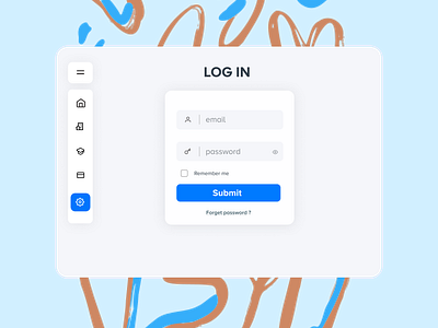 Login Screen For dashboard