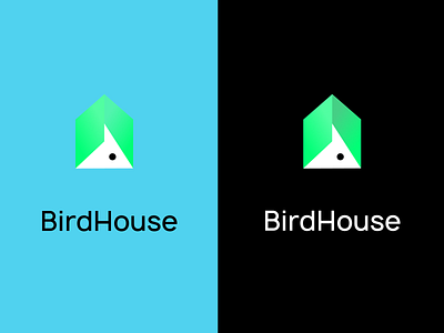 Bird House branding design logo logodesign logos ui uiux unique logo