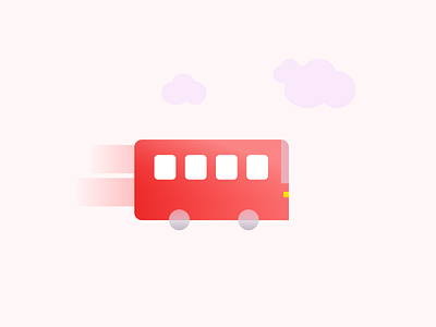 Travling bus app branding design icon illustration logodesign minimal typography uiux vector
