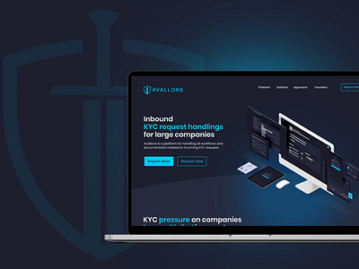 Avallone- website redesign