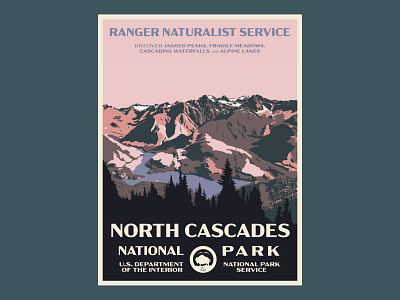 north cascades postcard