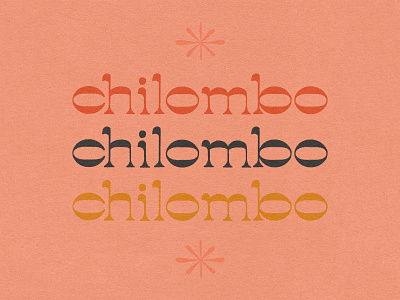 Chilombo album art design hand lettering illustration lettering letters music procreate retro texture type typography