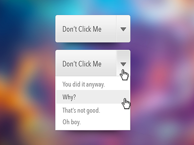 Simple Split Button action arrow button clean dual gradient shadow simple split ui