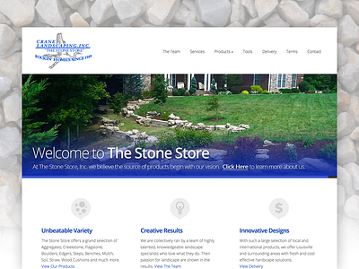 Clean Hardscaping Responsive Website