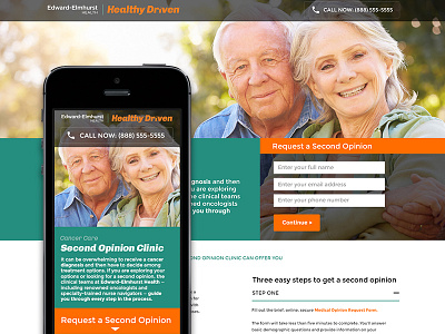 Responsive Landing Page - Healthcare