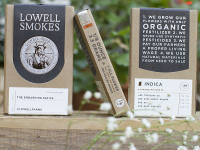 Lowell Herb Co Packaging branding cannabis cannabis branding cannabis design cannabis designer cannabis packaging good lowell herb co packaging packaging design studio good