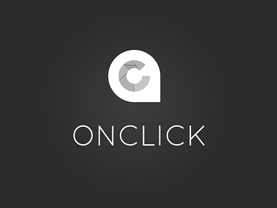 Onclick CMS (Concept) branding concept logo