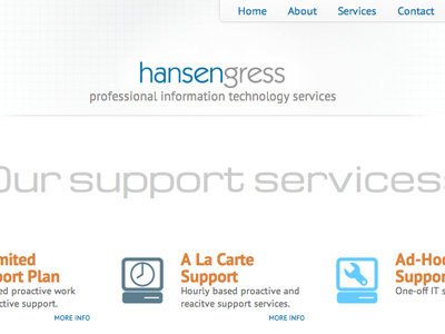 Hansen Gress Website