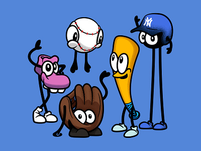 Yankees Kids Equipment Characters