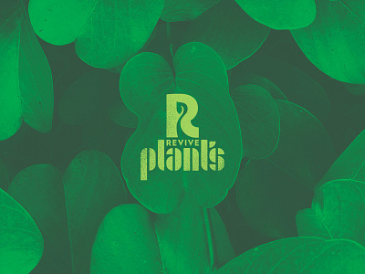 Revive Plants Logo design logo plants revive