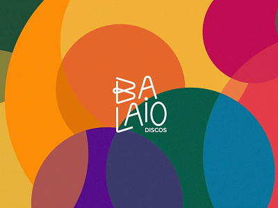 Balaio Discos brand branding colors design illustration logo logofolio symbol ui vector vinyl disco music color brand