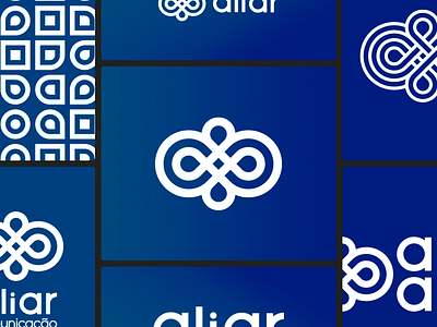 Aliar Comunicação brand brasil collection design graphicdesign illustration logo logofolio logotype symbol