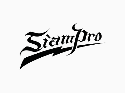 SiamPro Logo design logo sport