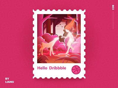 Hello Dribbble ui 插图 设计